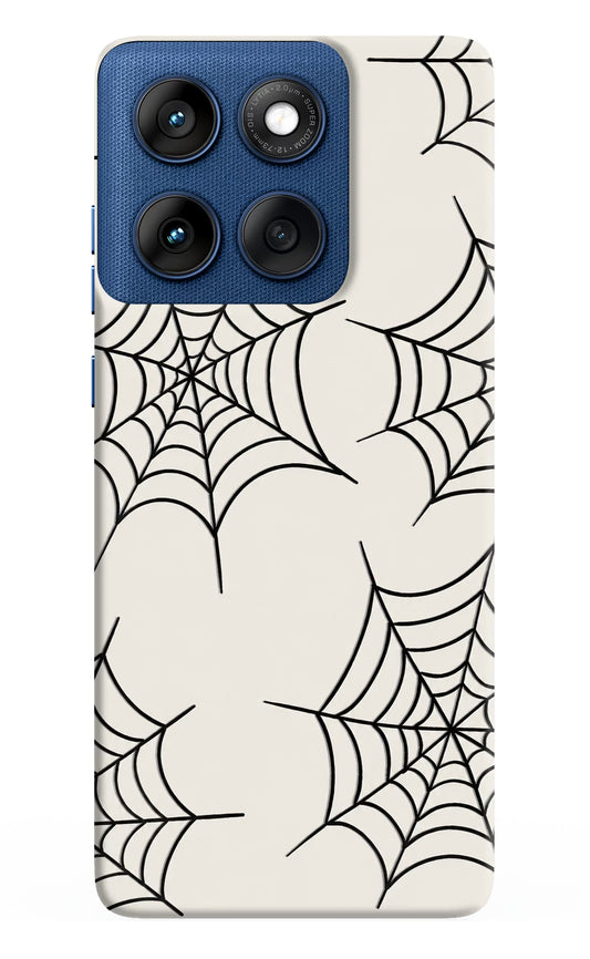 Spider Web Moto Edge 60 Hard Case Back Cover by Casekaro