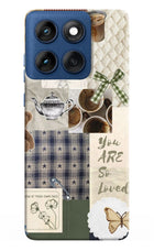 Cookie Moto Edge 60 Hard Case Back Cover by Casekaro