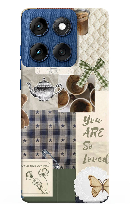 Cookie Moto Edge 60 Hard Case Back Cover by Casekaro