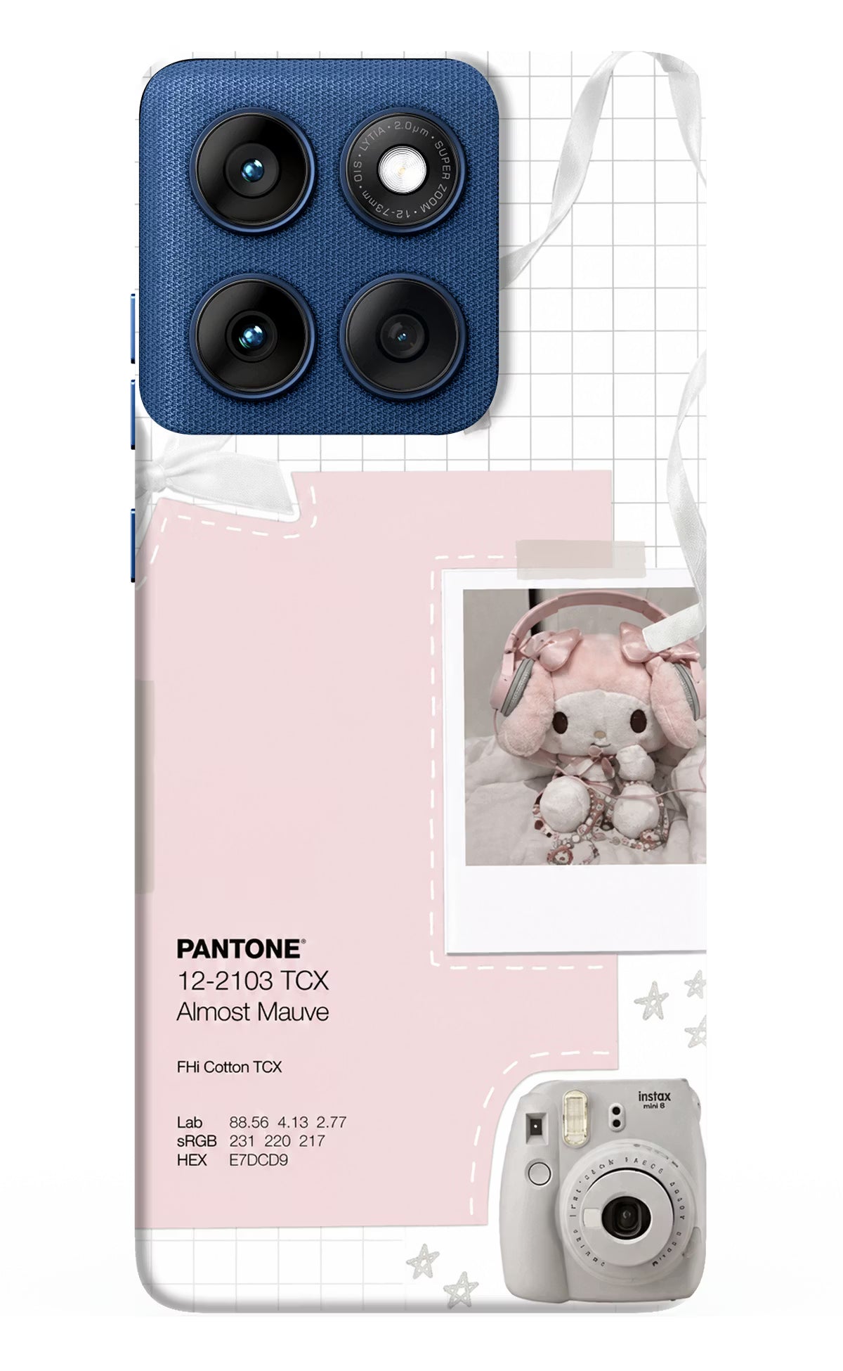 Pantone Asthetic Moto Edge 60 Back Cover