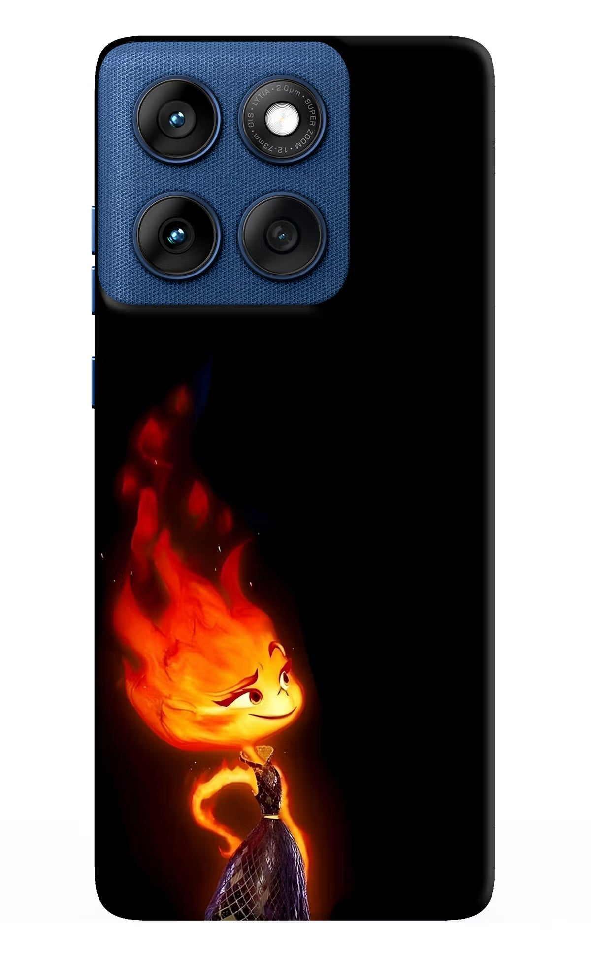 Ember Flame Moto Edge 60 Back Cover