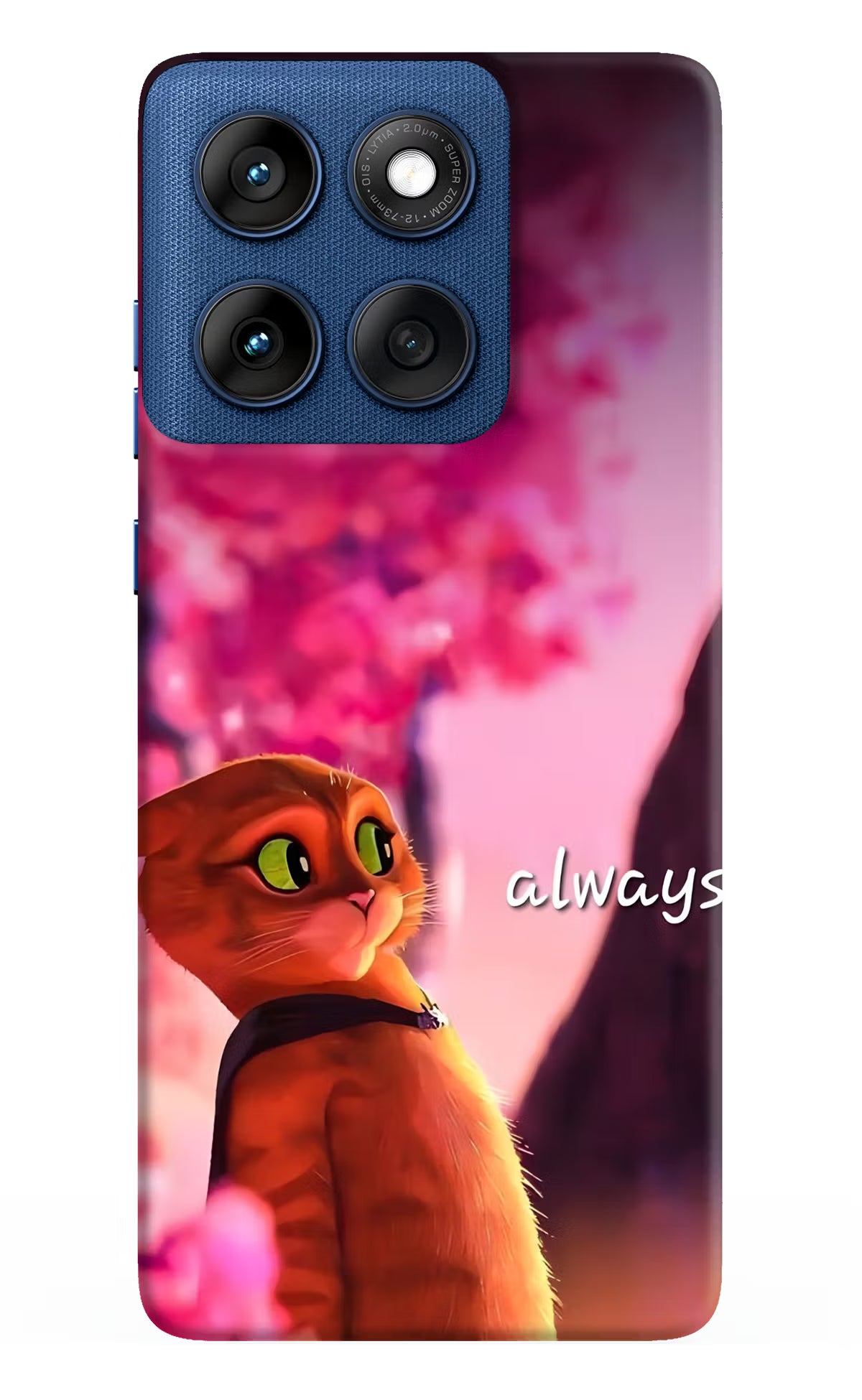 Always Cat Moto Edge 60 Back Cover