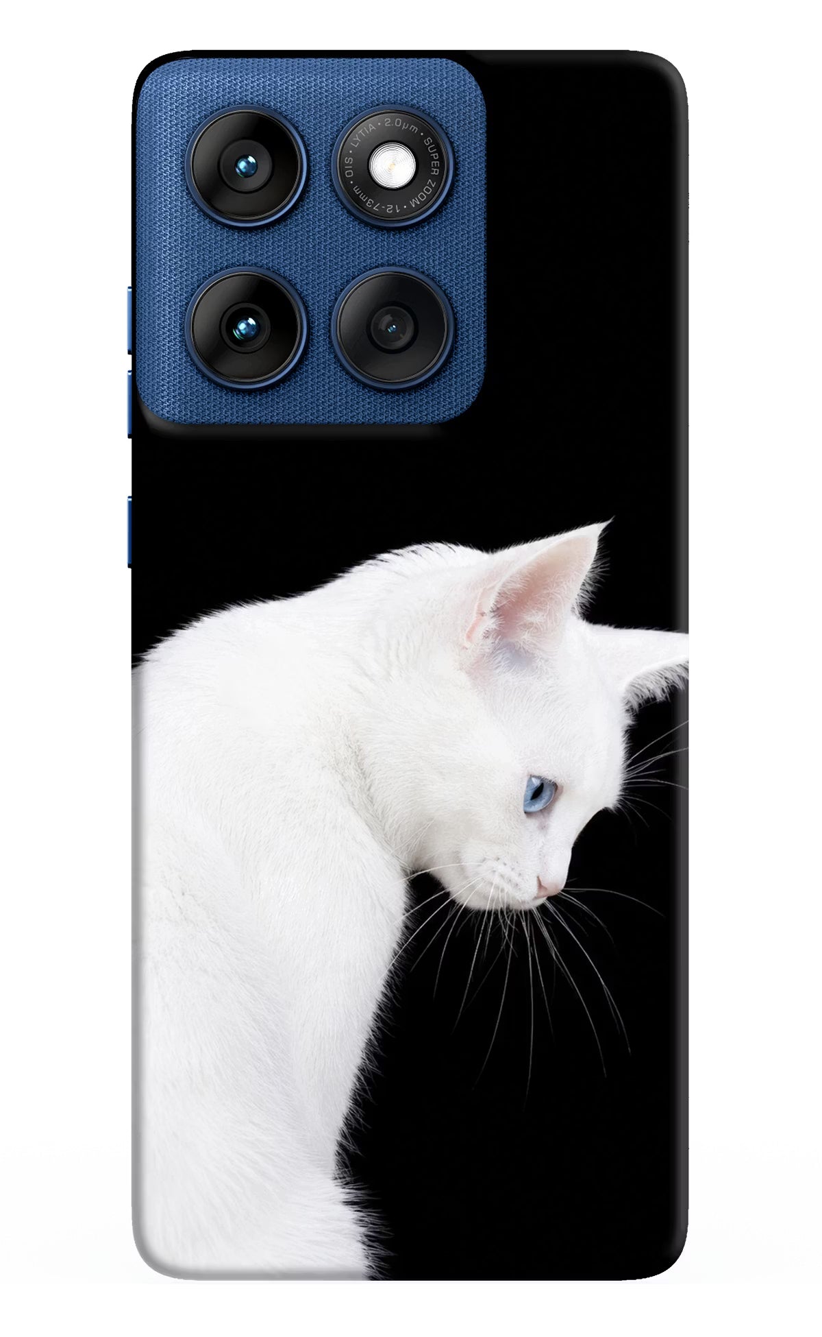 Snow Gaze Moto Edge 60 Back Cover