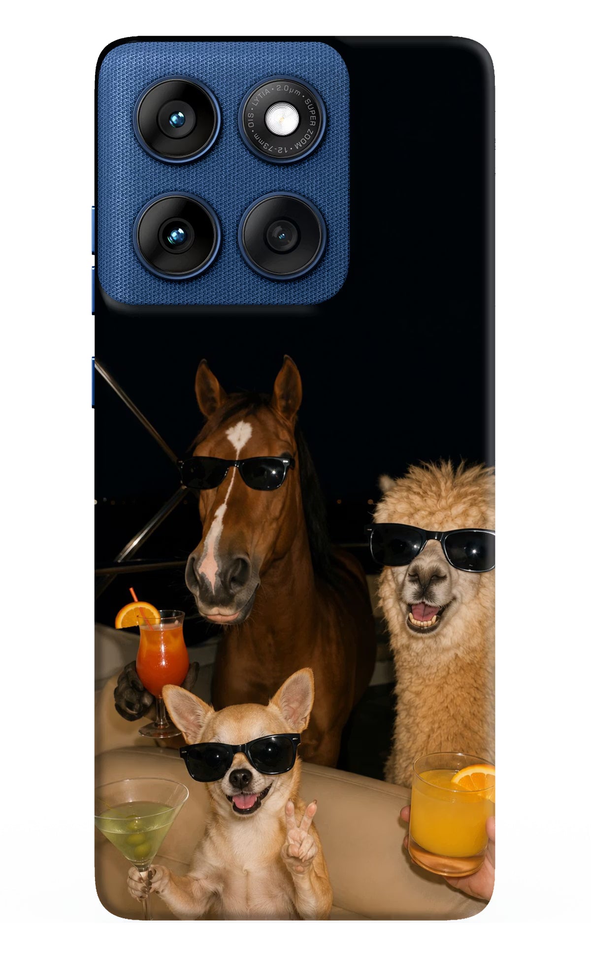 Party Squad Moto Edge 60 Back Cover