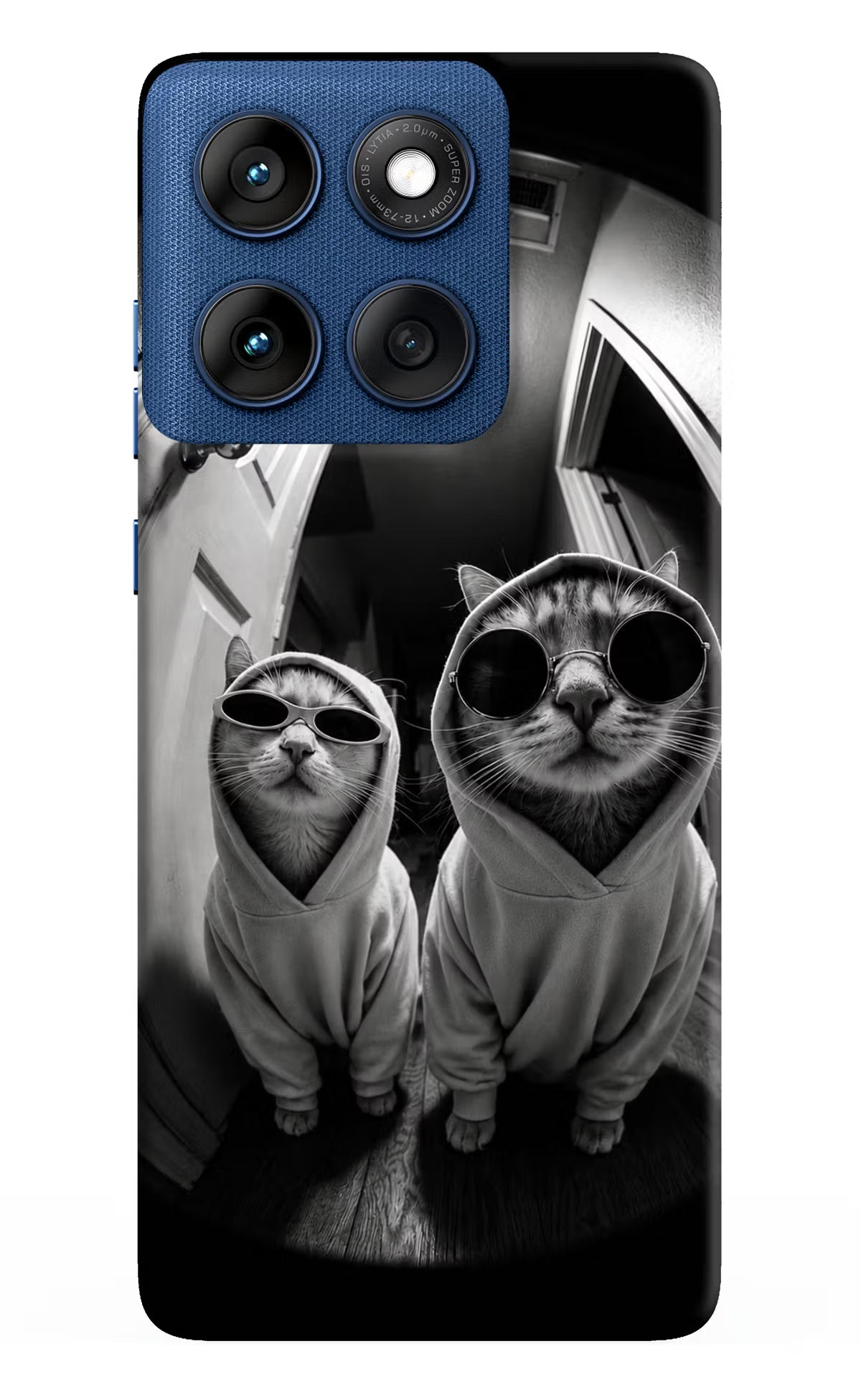 Hood Cats Moto Edge 60 Back Cover