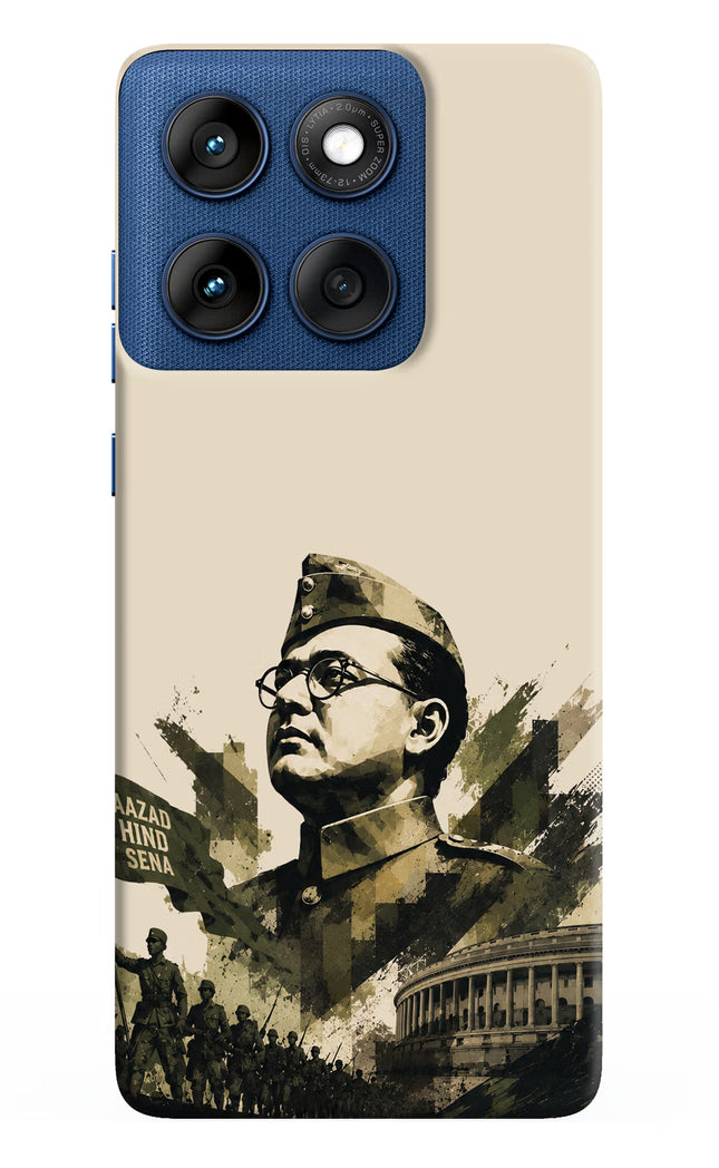 Netaji Rising Moto Edge 60 Hard Case Back Cover by Casekaro