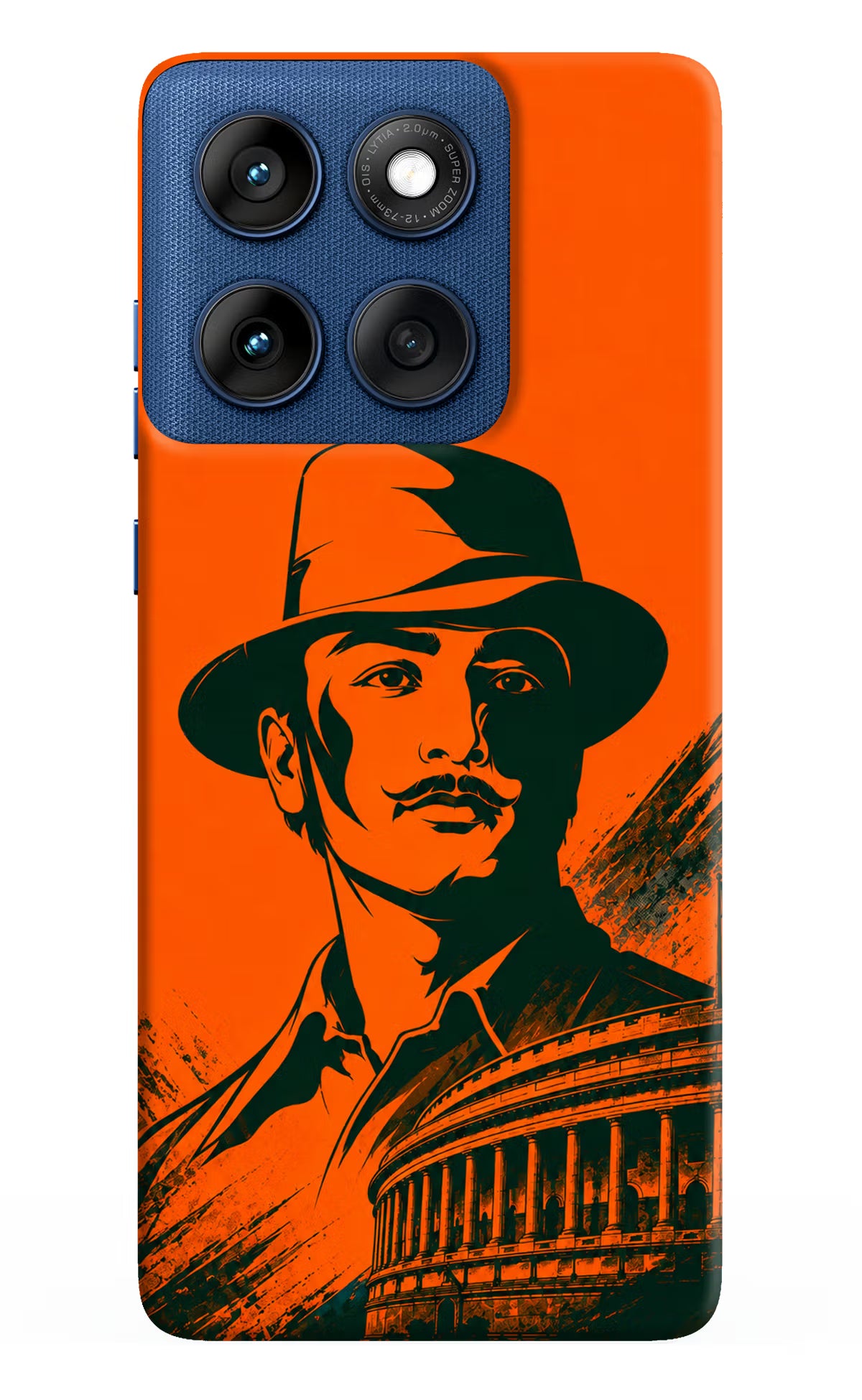 Bhagat Singh Legacy Moto Edge 60 Back Cover