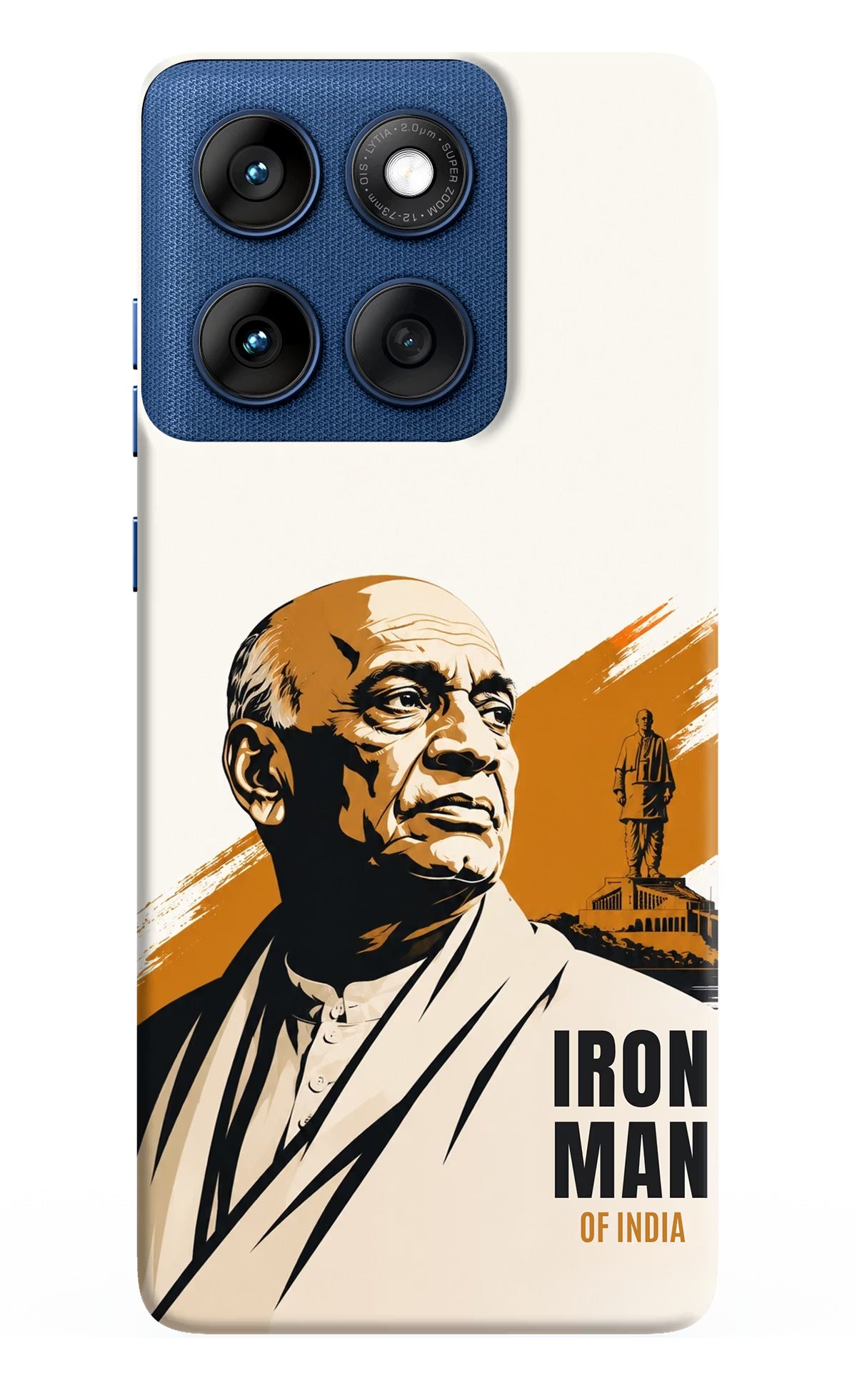 Chandrashekhar Azad Fearless Moto Edge 60 Back Cover