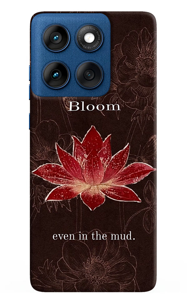Bloom Moto Edge 60 Hard Case Back Cover by Casekaro