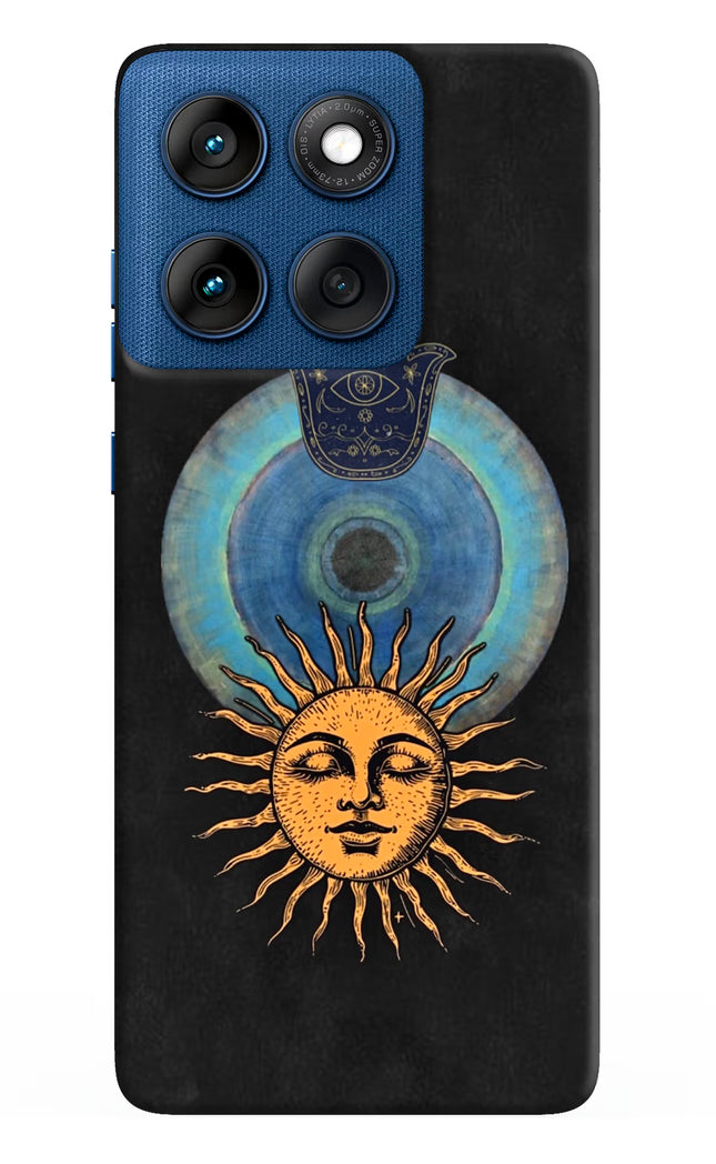 Divine Sun Moto Edge 60 Hard Case Back Cover by Casekaro