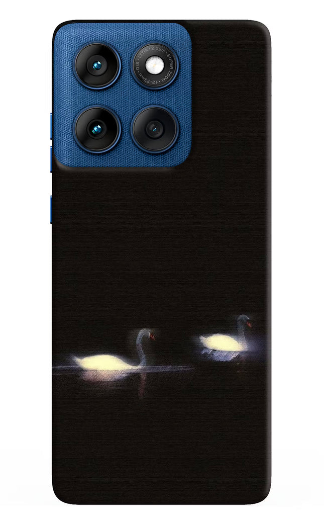 Silent Swans Moto Edge 60 Hard Case Back Cover by Casekaro