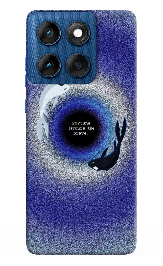 Dark Koi Moto Edge 60 Hard Case Back Cover by Casekaro