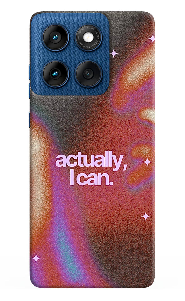 Pink Aura Moto Edge 60 Hard Case Back Cover by Casekaro