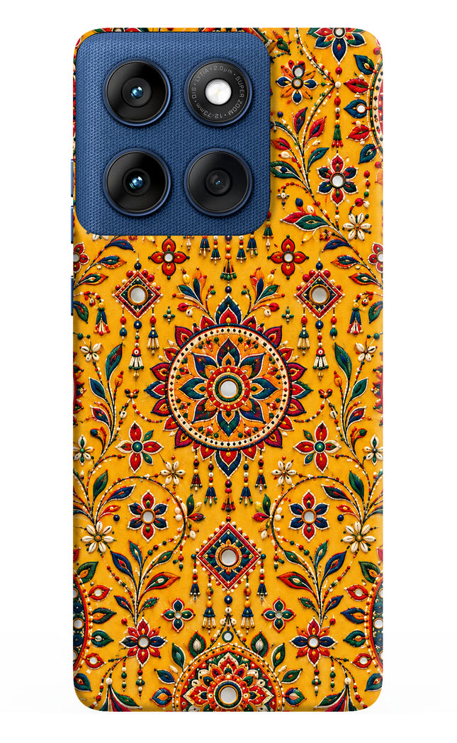 Sunlit Aura Moto Edge 60 Hard Case Back Cover by Casekaro
