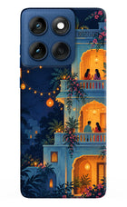 Balcony Glow Moto Edge 60 Hard Case Back Cover by Casekaro