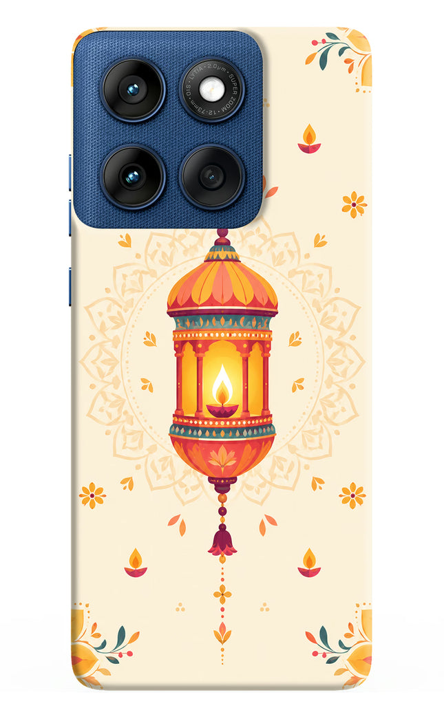 Golden Lantern Moto Edge 60 Hard Case Back Cover by Casekaro