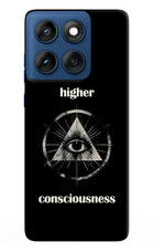 Illuminati Eye Moto Edge 60 Hard Case Back Cover by Casekaro