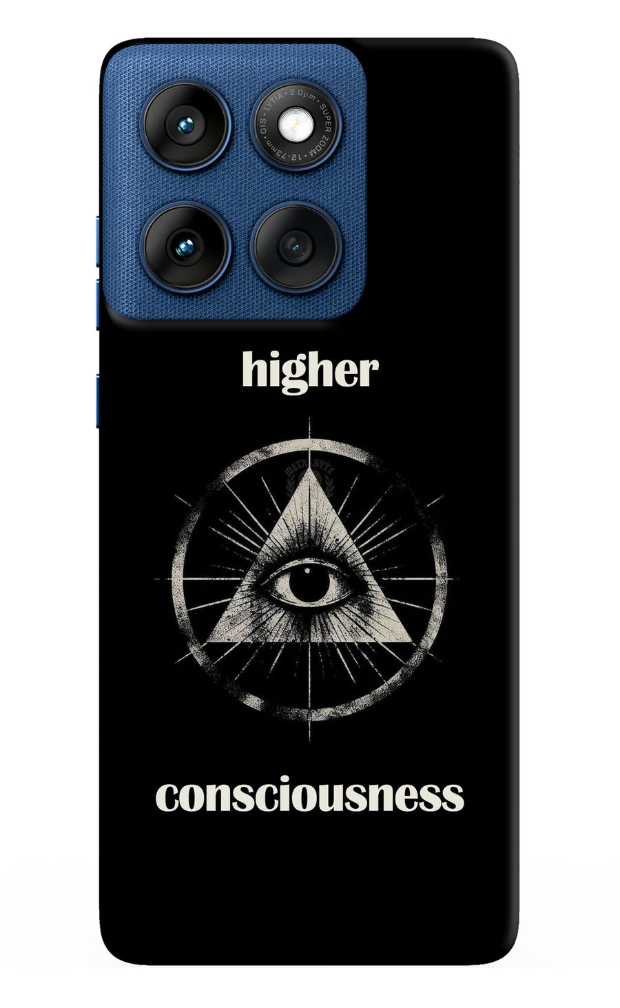 Illuminati Eye Moto Edge 60 Back Cover, Hard case