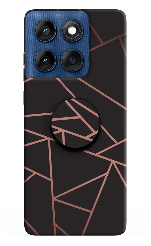 Geometric Pattern Moto Edge 60 Pop Case by Casekaro