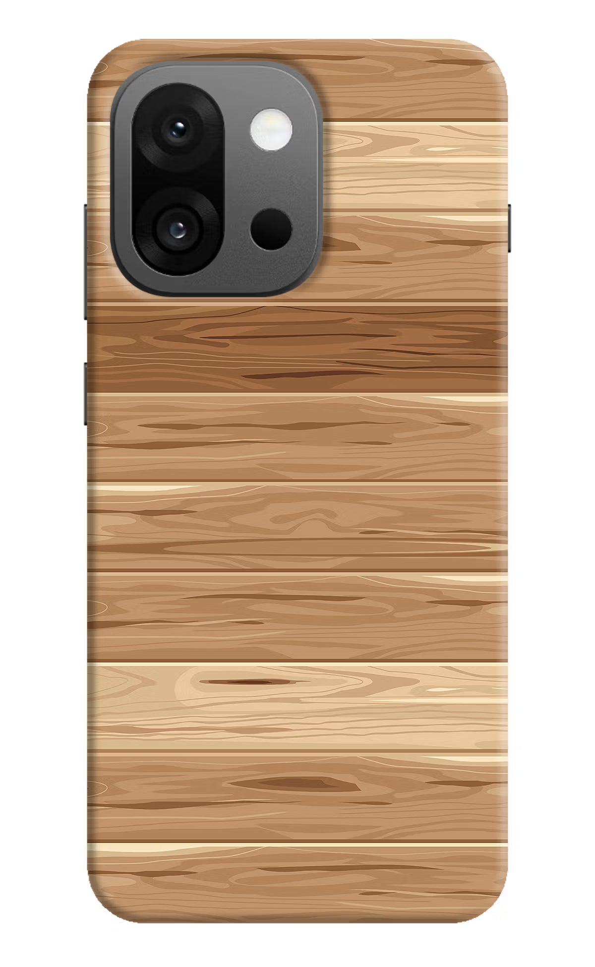 Wooden Vector OnePlus 13s Hard Case Back Cover by Casekaro