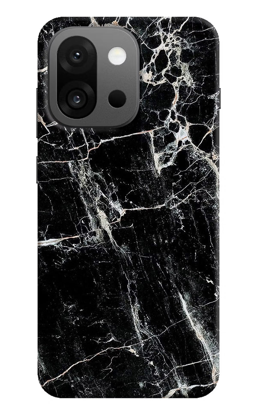 Black Marble Texture OnePlus 13s Back Cover, Hard case