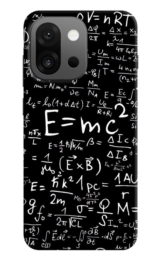 Physics Formula OnePlus 13s Hard Case Back Cover by Casekaro