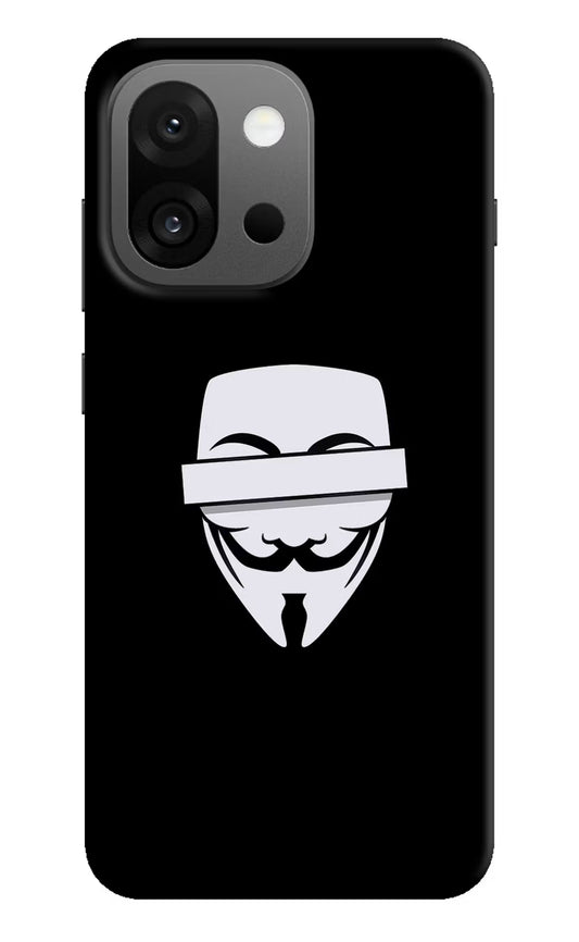 Anonymous Face OnePlus 13s Hard Case Back Cover by Casekaro