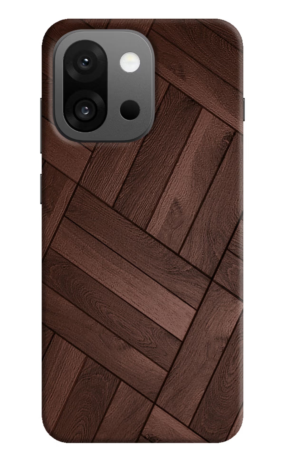 Wooden Texture Design OnePlus 13s Hard Case Back Cover by Casekaro