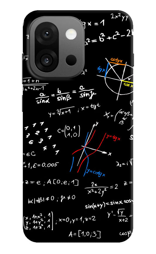 Mathematics Formula OnePlus 13s Hard Case Back Cover by Casekaro
