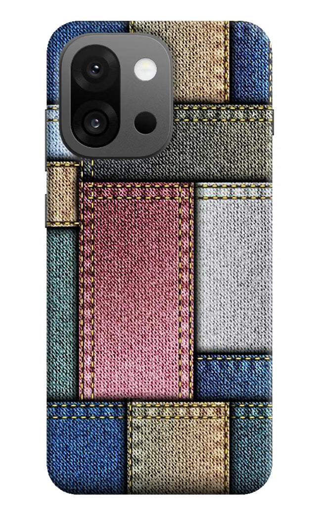 Multicolor Jeans OnePlus 13s Hard Case Back Cover by Casekaro