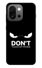 Don'T Touch My Phone OnePlus 13s Hard Case Back Cover by Casekaro