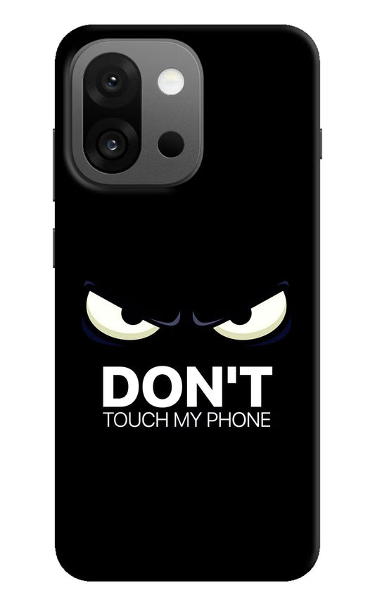 Don'T Touch My Phone OnePlus 13s Hard Case Back Cover by Casekaro