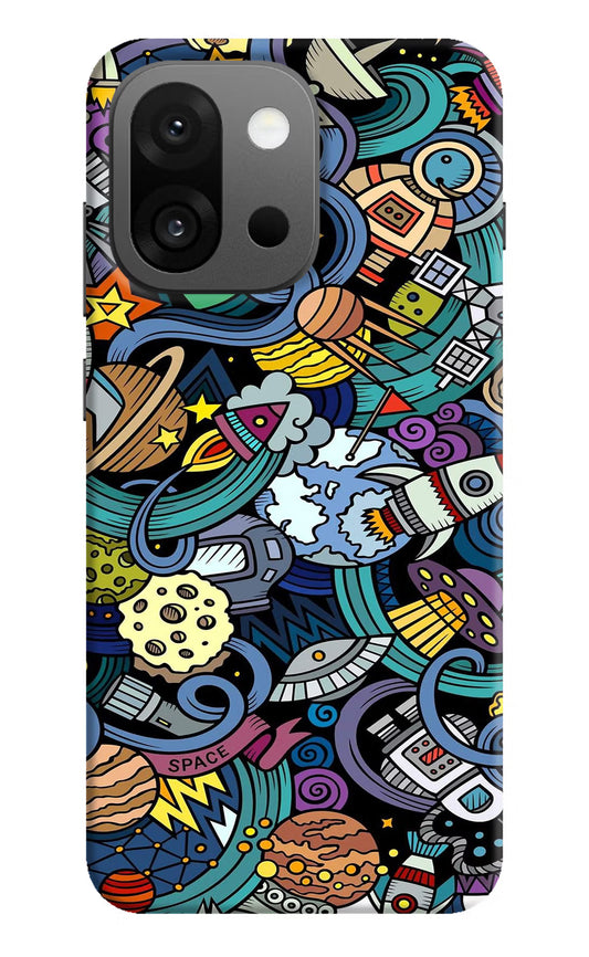 Space Abstract OnePlus 13s Hard Case Back Cover by Casekaro