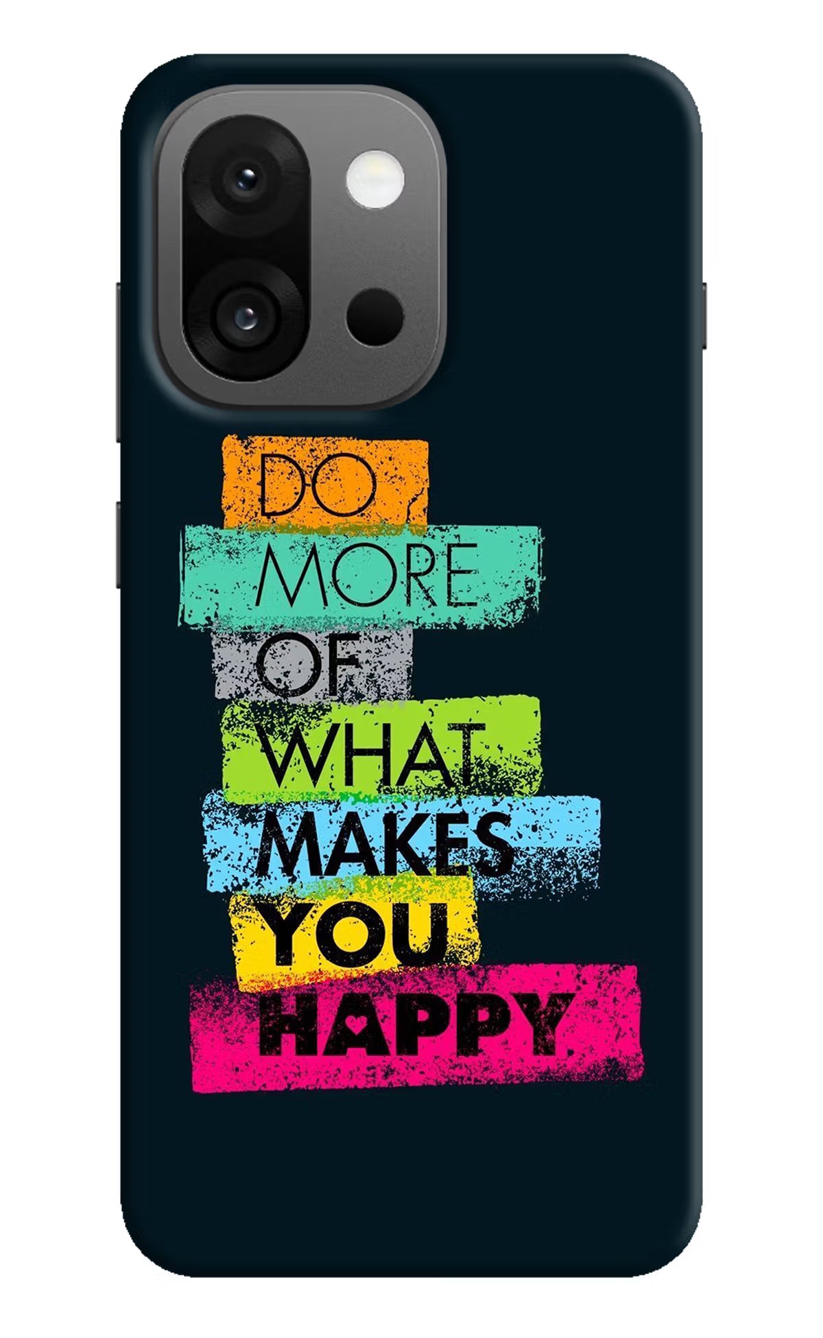 Do More Of What Makes You Happy OnePlus 13s Hard Case Back Cover by Casekaro