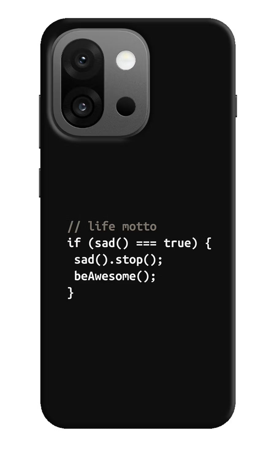 Life Motto Code OnePlus 13s Back Cover, Hard case
