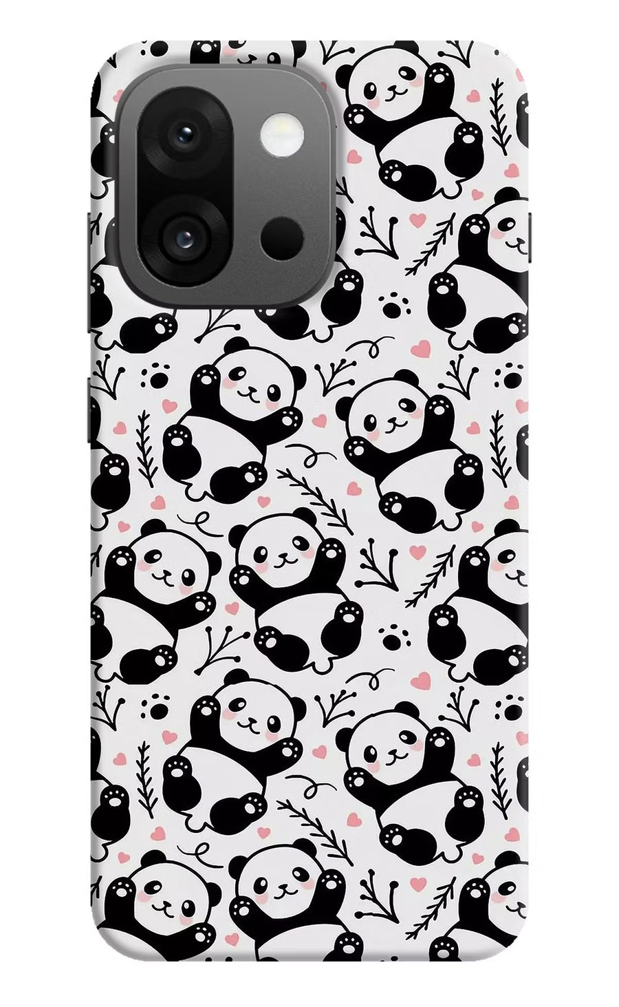 Cute Panda OnePlus 13s Back Cover, Hard case