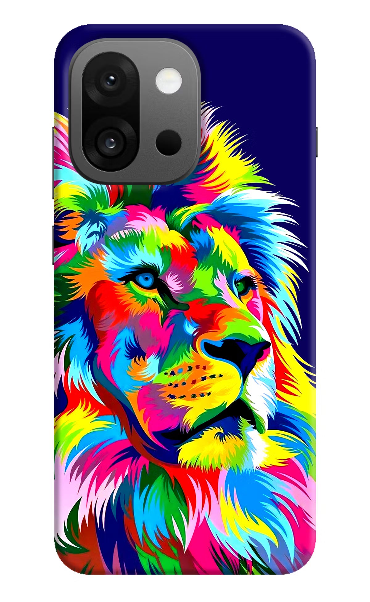 Vector Art Lion OnePlus 13s Hard Case Back Cover by Casekaro