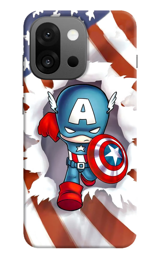 Captain America OnePlus 13s Hard Case Back Cover by Casekaro