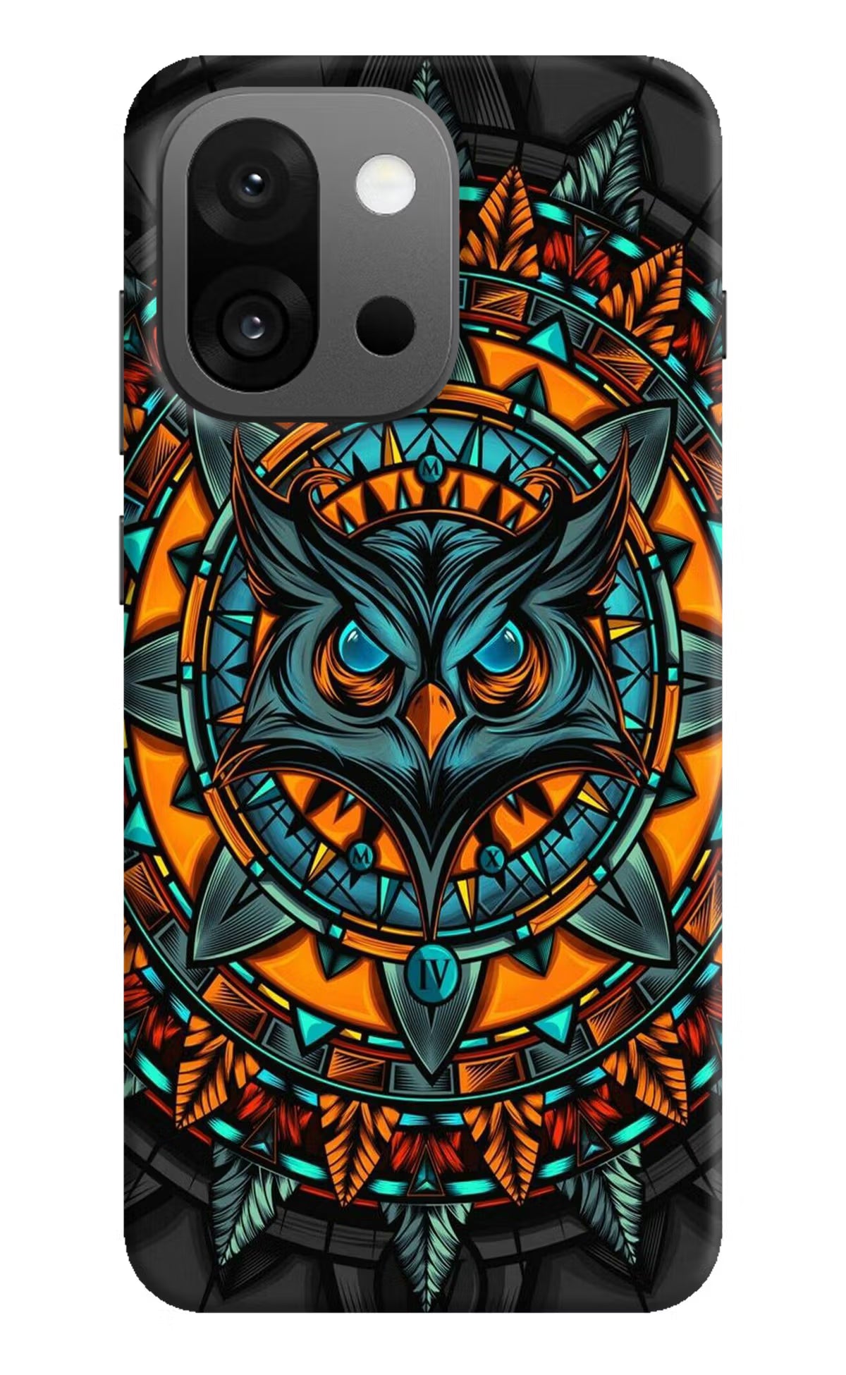 Angry Owl Art OnePlus 13s Hard Case Back Cover by Casekaro