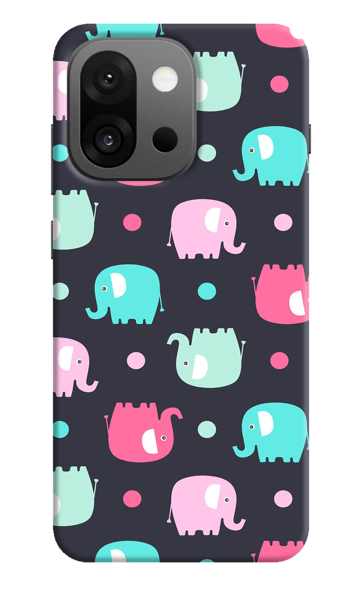 Elephants OnePlus 13s Hard Case Back Cover by Casekaro