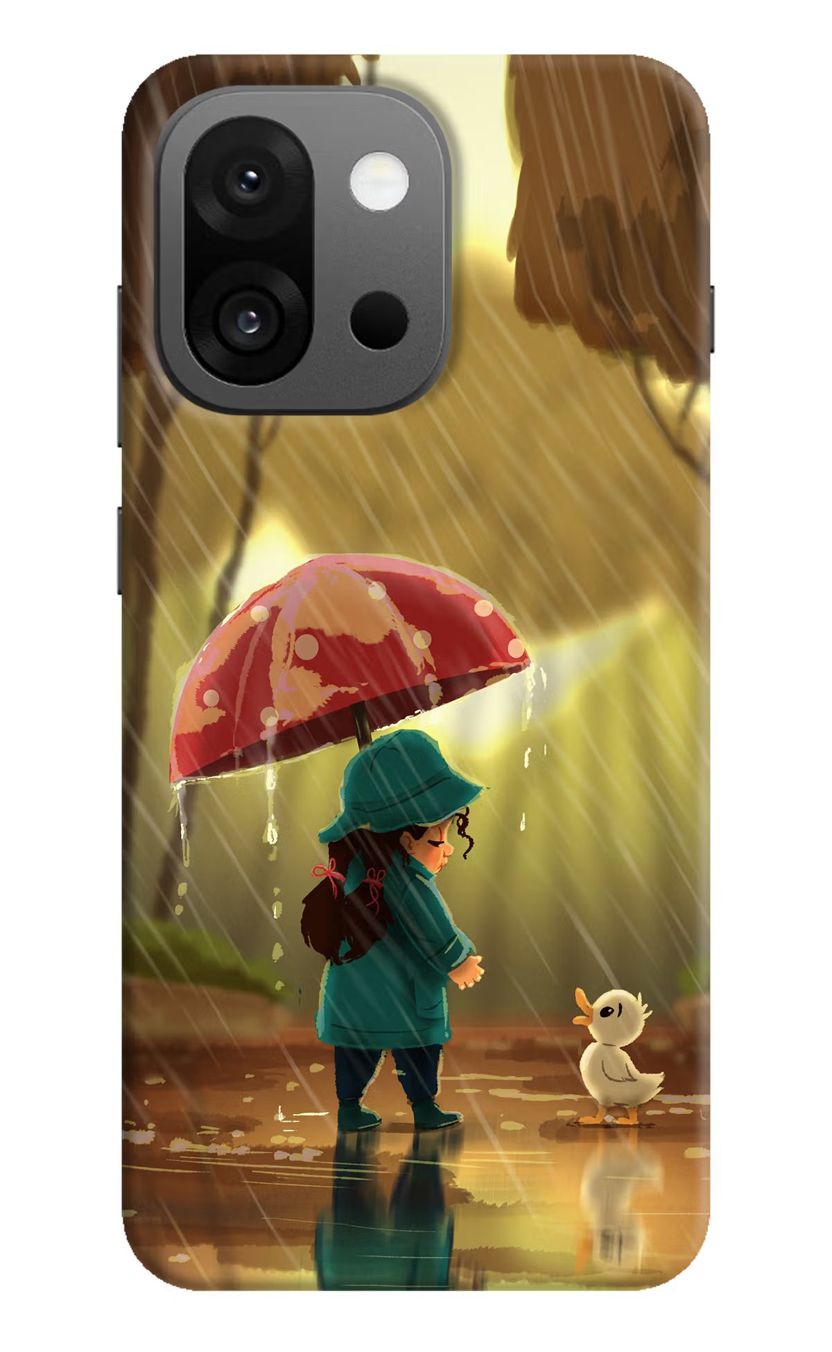 Rainy Day OnePlus 13s Hard Case Back Cover by Casekaro