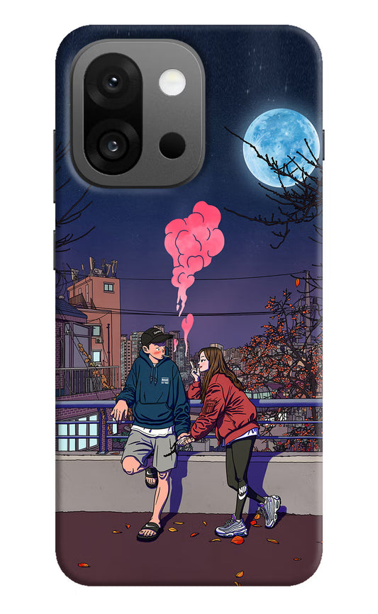 Chilling Couple OnePlus 13s Hard Case Back Cover by Casekaro
