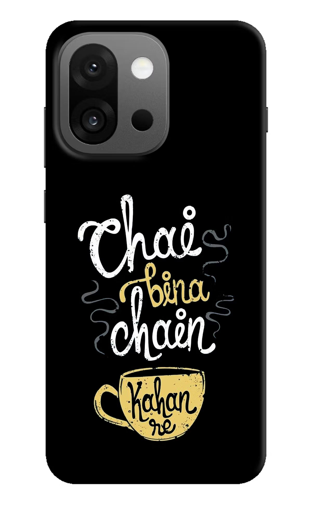 Chai Bina Chain Kaha Re OnePlus 13s Hard Case Back Cover by Casekaro