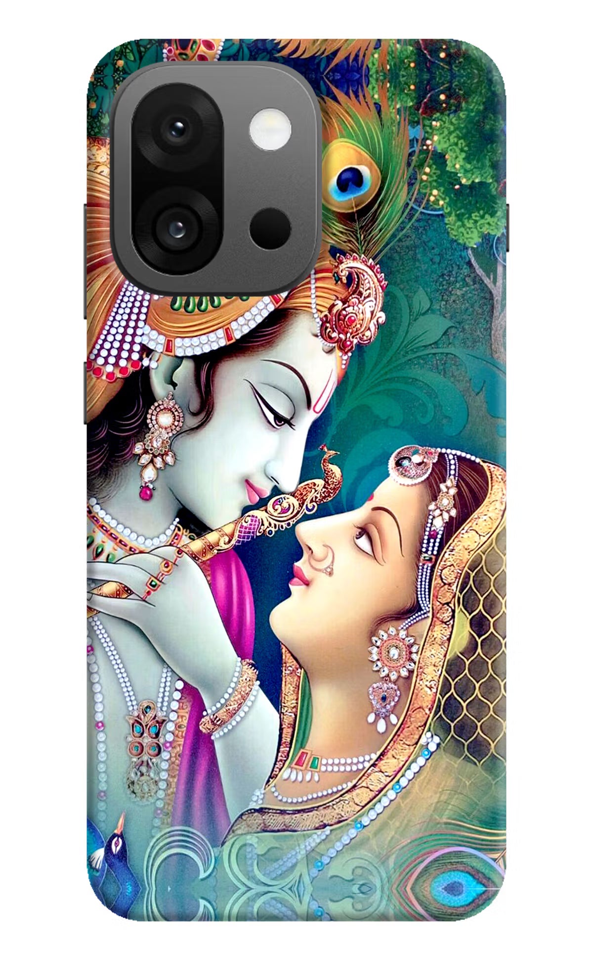 Lord Radha Krishna OnePlus 13s Hard Case Back Cover by Casekaro