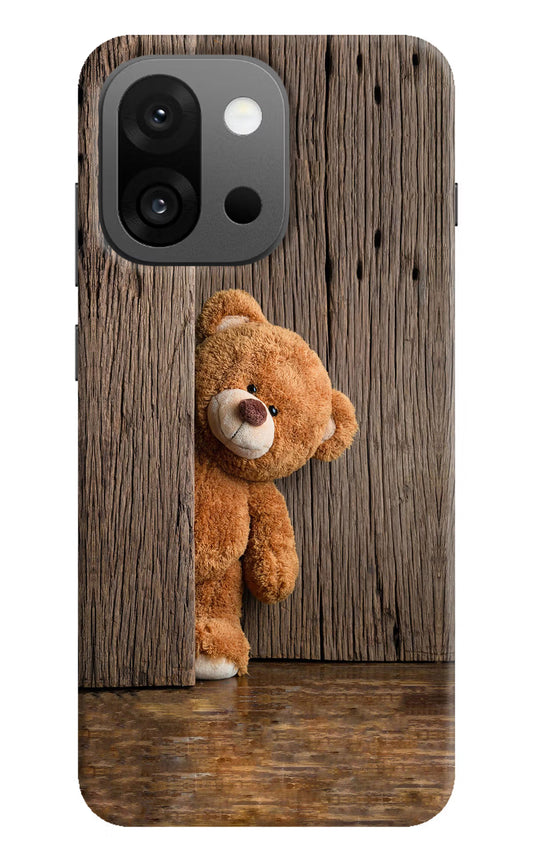 Teddy Wooden OnePlus 13s Hard Case Back Cover by Casekaro