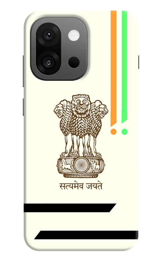 Satyamev Jayate Brown Logo OnePlus 13s Hard Case Back Cover by Casekaro