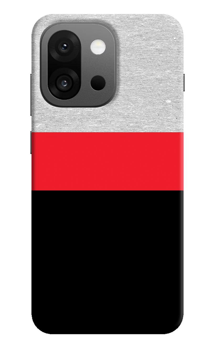 Tri Color Pattern OnePlus 13s Back Cover, Hard case