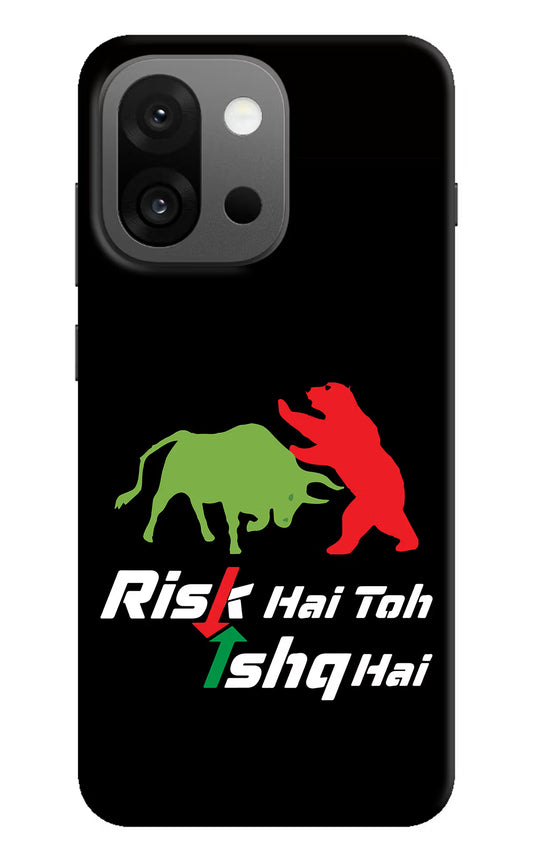 Risk Hai Toh Ishq Hai OnePlus 13s Hard Case Back Cover by Casekaro