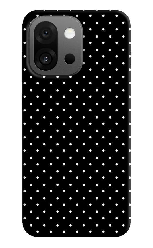White Dots OnePlus 13s Hard Case Back Cover by Casekaro