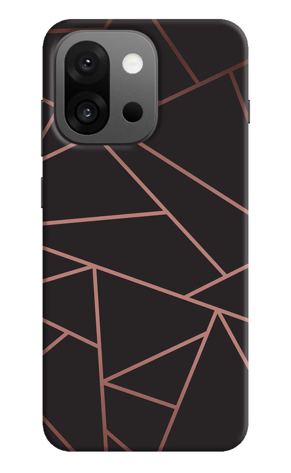 Geometric Pattern OnePlus 13s Hard Case Back Cover by Casekaro